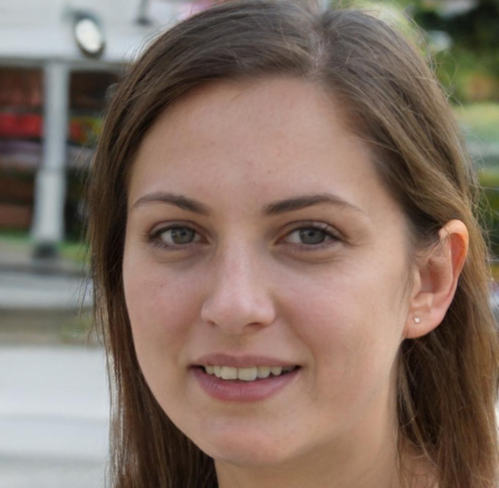 Portrait of international yoga student